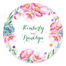 casamento floral de moderna aquarela