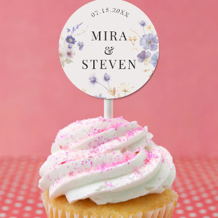 Adesivo Redondo Casamento floral russo da boêmia