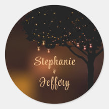 Casamento Leve de Corda Noturna de outono Celestia