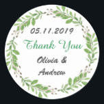 ADESIVO REDONDO CASAMENTO OBRIGADO VINHOS VERDES<br><div class="desc">CASAMENTO OBRIGADO VINHOS VERDES</div>