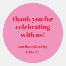 Casamento Personalizado Retrorna Vermelho Brilhant