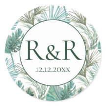 Casamento por Monograma Tropical