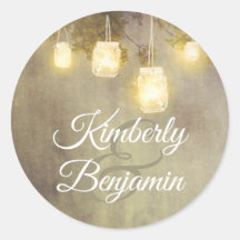 Casamento Rústico de Tree Mason Jar Luzes