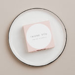 Adesivo Redondo Casamento Simples Branco Moderno Minimalista Obrig<br><div class="desc">Casamento Simples Branco Moderno Minimalista Obrigado Coluna Clássica</div>