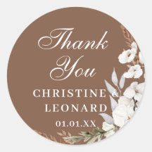 Casamento Simples De Boho De Aquarela Obrigado