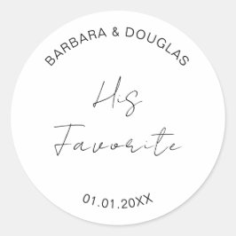 Adesivo Redondo Casamento Snack Bag Doçeiros Obrigado