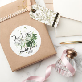 Adesivo Redondo Casamento Verde Personalizado Favorece Casamento T