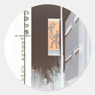 Adesivo Redondo Caso HS Classe de Reunião de 1988