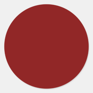 Adesivo Redondo Castanho avermelho