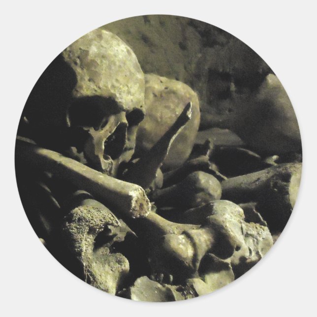 Adesivo Redondo catacumba (Frente)