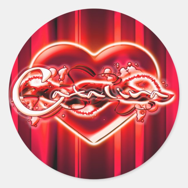 Adesivo Redondo Catalina (Frente)