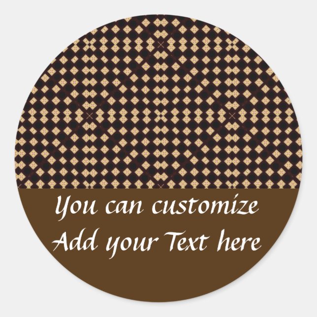 Adesivo Redondo CatchUp_ (Frente)