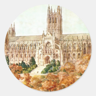 Adesivo Redondo Catedral da Igreja de São Pedro e São Paulo