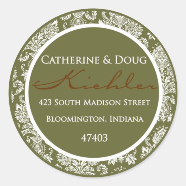 Adesivo Redondo Catherine Final Sticker (Frente)