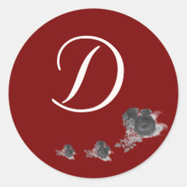 Adesivo Redondo Católica Grace Wedding