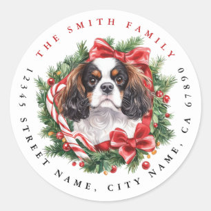 Adesivo Redondo Cavalier King Charles Spaniel Round Stickers