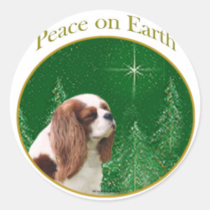 Adesivo Redondo Cavalier Peace on Earth