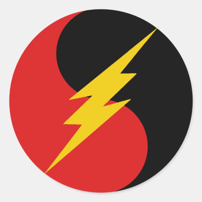 Adesivo Redondo Cavalo Escuro SCA (Frente)