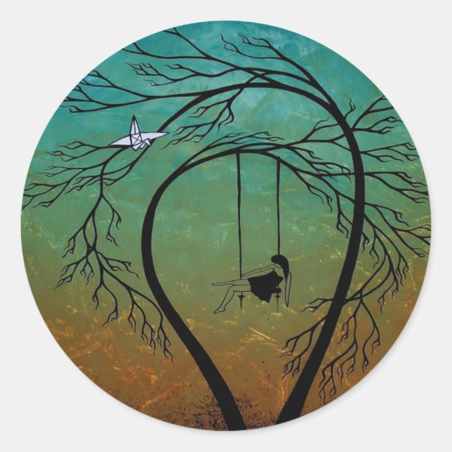 Adesivo Redondo Cefaleias e Poesia 20... (Frente)