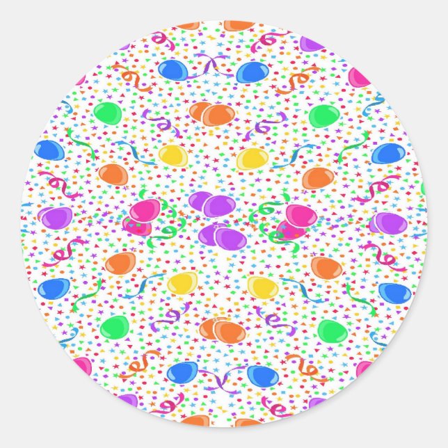 Adesivo Redondo Celebração (Frente)