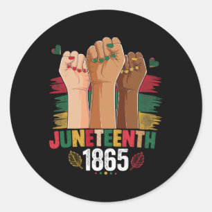 Adesivo Redondo Celebração da Mão 18 de junho de 1865