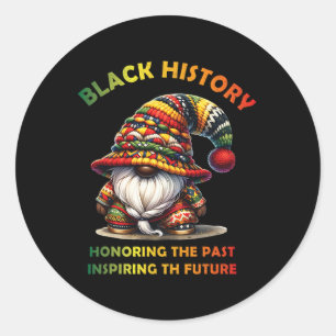 Adesivo Redondo Celebração do Mês da História Negra Africana