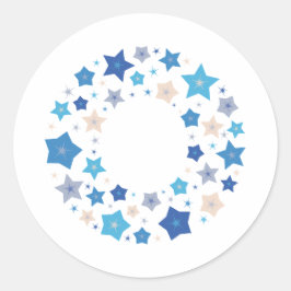 Adesivo Redondo Celestial Waltz