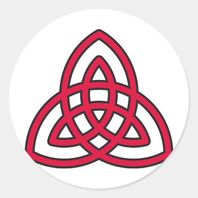 Adesivo Redondo celtic symbol (Frente)