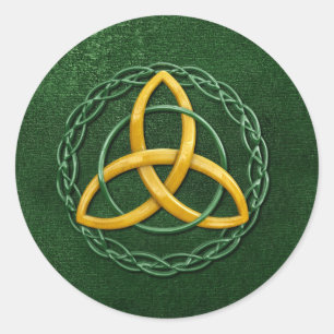Adesivo Redondo Celtic Trinity Knot
