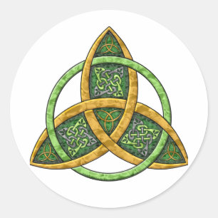 Adesivo Redondo Celtic Trinity Knot