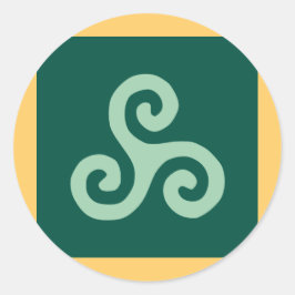 Adesivo Redondo Celtismo 1