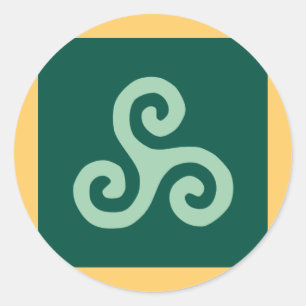 Adesivo Redondo Celtismo 1