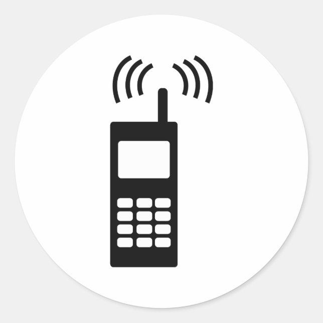 Adesivo Redondo celular celly mobil útil (Frente)