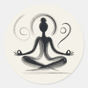 Adesivo Redondo Centralizado