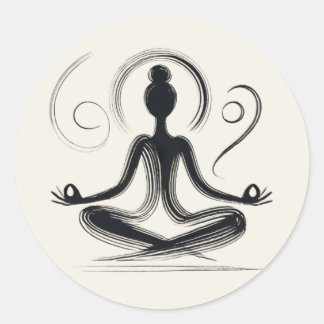 Adesivo Redondo Centralizado