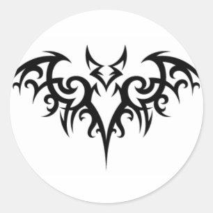 Adesivo Redondo Cérebros do Fer do bastão