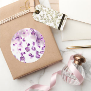 Adesivo Redondo Cereja floresce