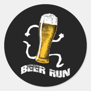 Adesivo Redondo Cerveja Divertida Nv004 Para Homens As Mulheres Ve