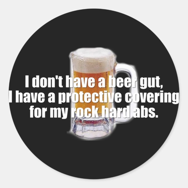 Adesivo Redondo Cerveja Gut (Frente)