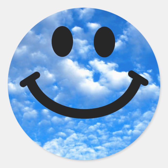Adesivo Redondo Céu (Frente)