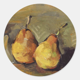 Adesivo Redondo Cezanne - Duas Peras