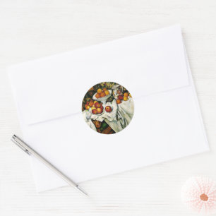 Adesivo Redondo Cezanne - Maçãs e Laranjas