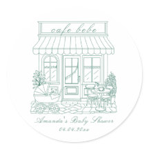 Chá de Bebê Cafe Bebe Bonjour
