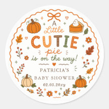 Chá de Bebê Neutro Cutie Pie Pumpkin