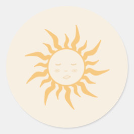 Adesivo Redondo Chá de fraldas