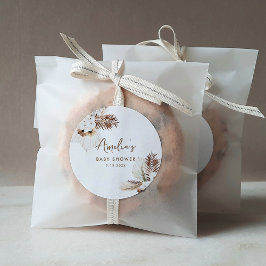 Adesivo Redondo CHÁ DE FRALDAS Bohemian SIERRA