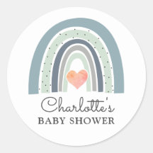 Chá de fraldas Boho Rainbow