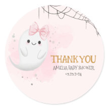 Chá de fraldas da menina fantasma do pequeno Boo H