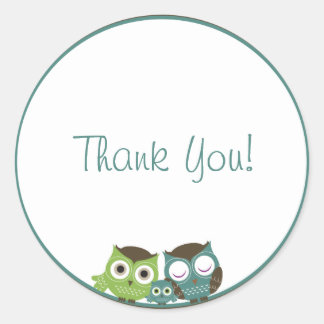 Adesivo Redondo Chá de fraldas de Garoto