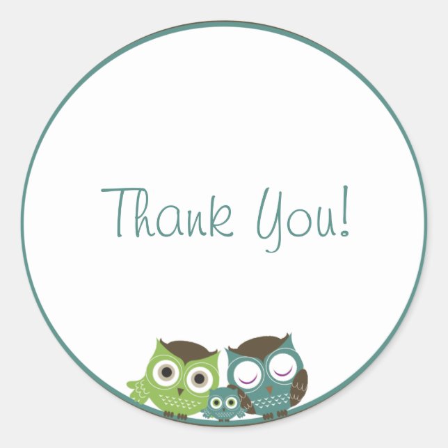 Adesivo Redondo Chá de fraldas de Garoto (Frente)